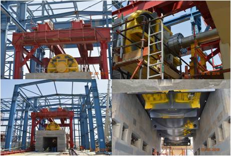 الانتهاء من تركيب عدد 4 تربينات ........