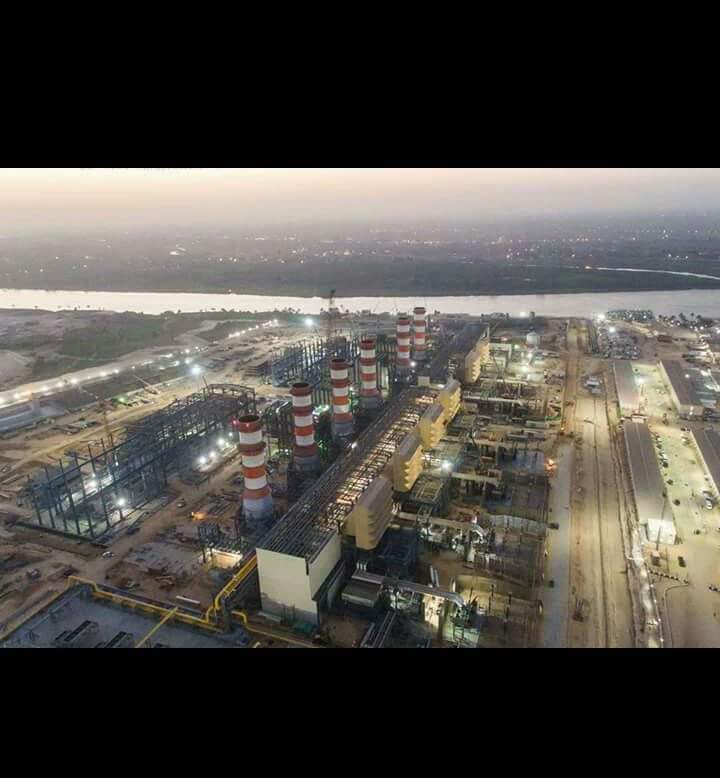 الانتهاء من المرحلة الاولى لمشروع محطة بني سويف قدرة 4800 م.و....